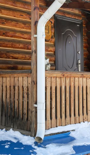 Cost of Porch Downspout Installation in Willoughby