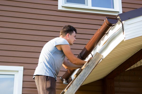 Cost of Porch Gutter Replacement in Willoughby